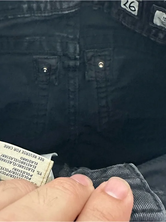 Miss Me Hailey Skinny Jeans 26 Black Fleur De Lis Embellished Y2K McBling Grunge - Picture 9 of 11